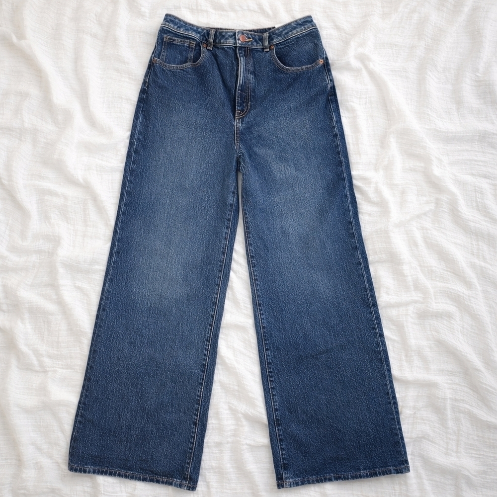 NWT Victoria’s Secret PINK Wide Straight Leg High Rise Jeans